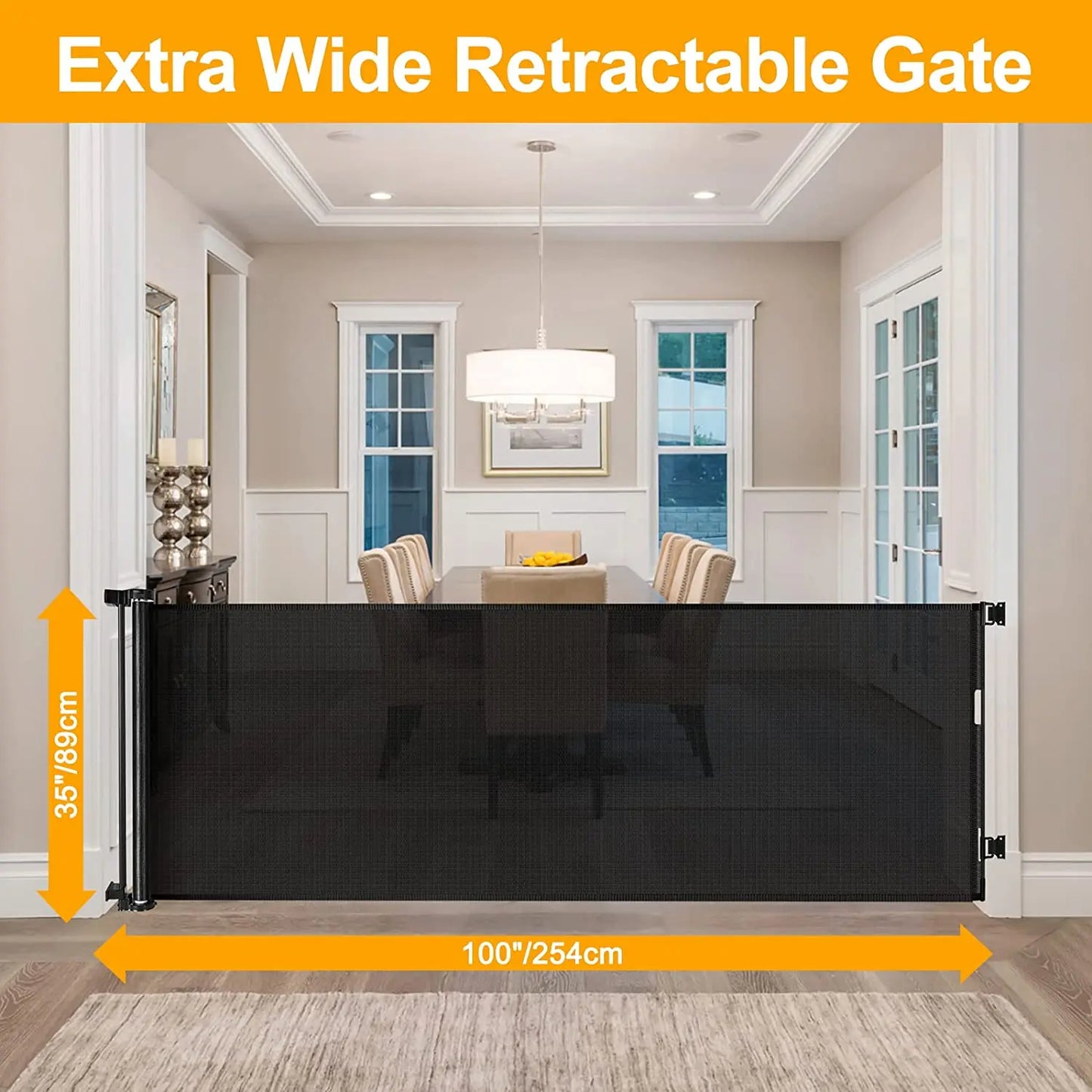 Retractable Baby Gate